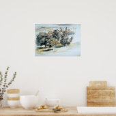 Van Dyck - Een Engels landschap Poster (Keuken)