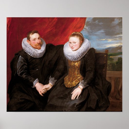 Van Dyck - Een Getrouwd Paar Poster (Voorkant)