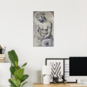 Van Dyck - Figuur studie Poster (Thuiskantoor)