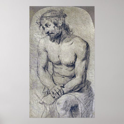 Van Dyck - Figuur studie Poster (Voorkant)