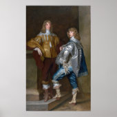 Van Dyck - John Stuart en Brother Bernard Stuart Poster (Voorkant)