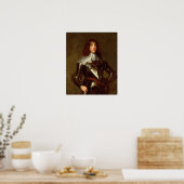 Van Dyck - Karel Lodewijk Keurvorst van de Palts Poster (Keuken)