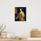 Van Dyck - Koningin Henrietta Maria Poster (Keuken)
