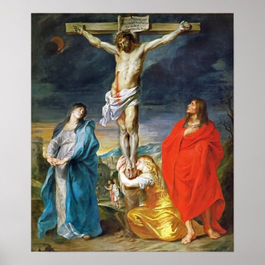 Van Dyck - Kruisiging Poster (Voorkant)