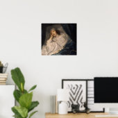 Van Dyck - Lady Digby op haar sterfbed Poster (Thuiskantoor)