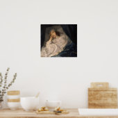 Van Dyck - Lady Digby op haar sterfbed Poster (Keuken)