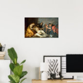 Van Dyck - Lamentatie over de dode Christus Poster (Thuiskantoor)