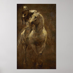 Van Dyck - Man op paard Poster