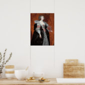 Van Dyck - Marguerite De Lorraine Poster (Keuken)