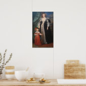Van Dyck - Marie Claire De Croy Dutchess D'Havre . Poster (Keuken)