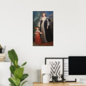 Van Dyck - Marie Claire De Croy Hertogin D'Havre … Poster (Thuiskantoor)