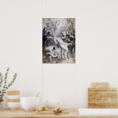 Van Dyck - Martyrdom Saint Lawrence Poster (Keuken)