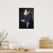Van Dyck - Onbekende dame Poster (Keuken)
