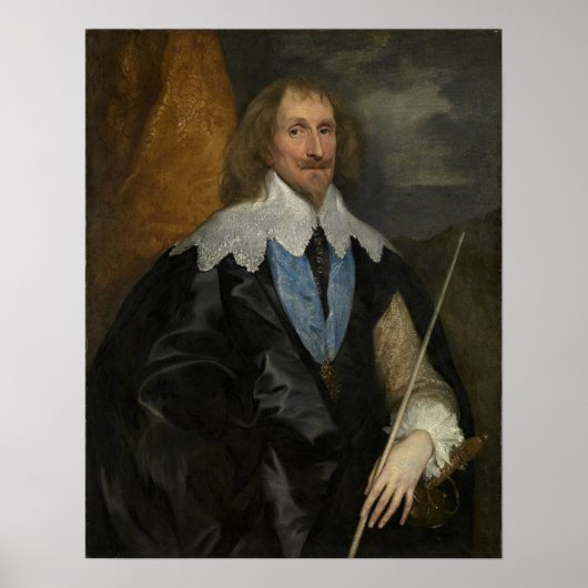Van Dyck - Philip Herbert 4th Earl of Pembroke Poster (Voorkant)