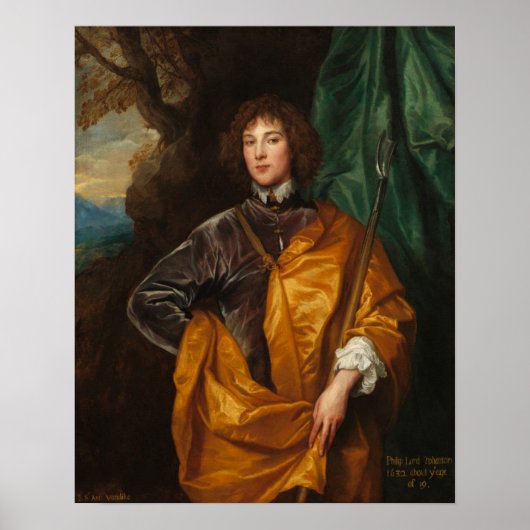 Van Dyck - Philip Lord Wharton Poster (Voorkant)