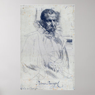 Van Dyck - Pieter Bruegel de jongere Poster
