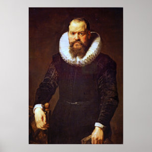 Van Dyck - Portret van een hertog van de Heer Poster