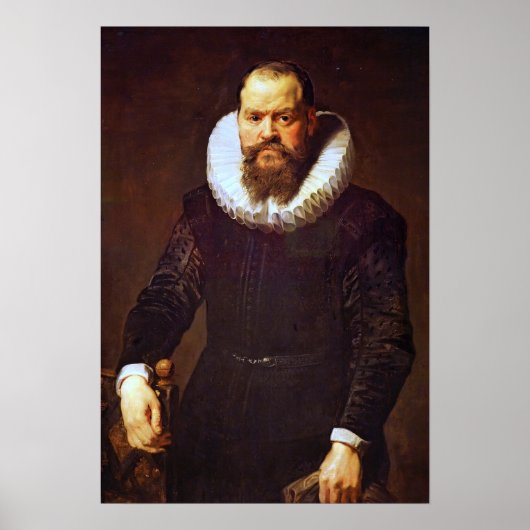 Van Dyck - Portret van een hertog van de Heer Poster (Voorkant)