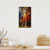 Van Dyck - Portret van Henri II de Lorraine Poster (Keuken)