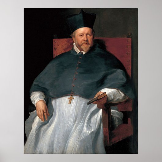 Van Dyck - Portret van Jan Van Malderen Poster (Voorkant)