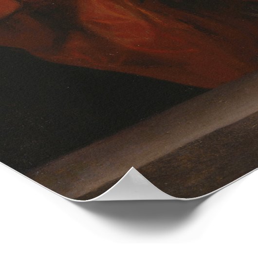 Van Dyck - Portret van Mary Hill Lady Killigroeide Poster (Hoek)