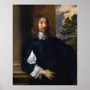 Van Dyck - Portret van Sir William Killigroit Poster