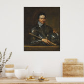 Van Dyck - Portret van Thomas Wentworth 1st Earl . Poster (Keuken)