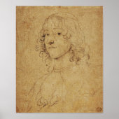 Van Dyck - Portretstudie Poster (Voorkant)