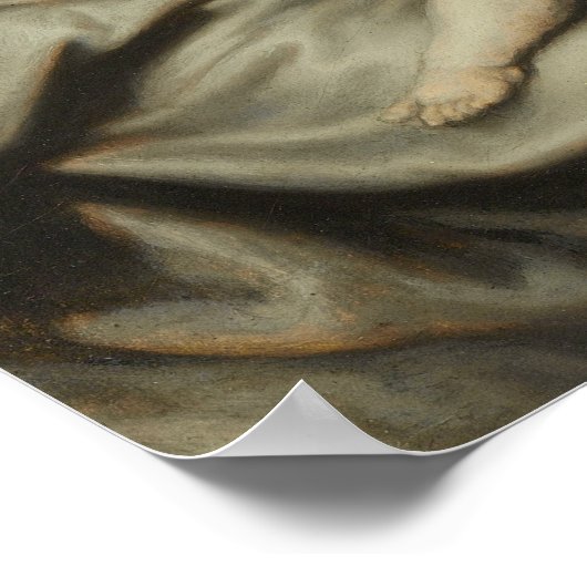 Van Dyck - Rest op de vlucht naar Egypte Poster (Hoek)