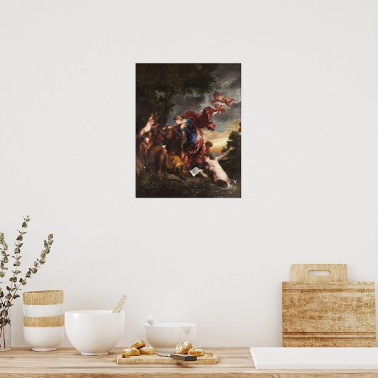Van Dyck - Rinaldo en Armida Poster (Keuken)