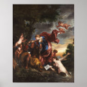 Van Dyck - Rinaldo en Armida Poster (Voorkant)