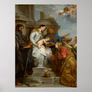Van Dyck - Rosalia Peter en Paul Poster