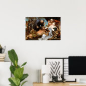 Van Dyck - Samson en Delilah Poster (Thuiskantoor)