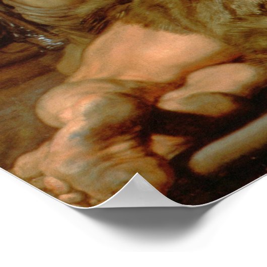 Van Dyck - Samson en Delilah Poster (Hoek)