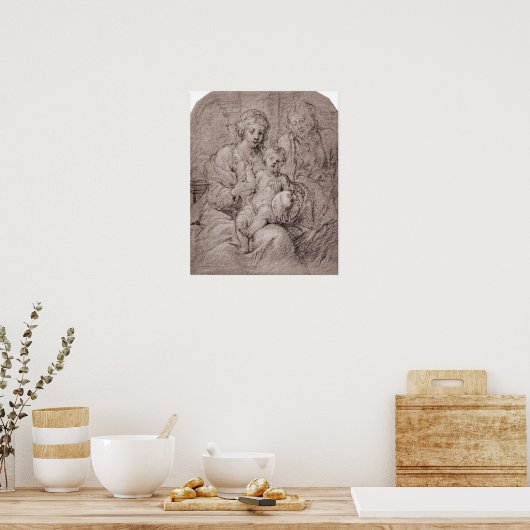 Van Dyck - Schets Poster (Keuken)