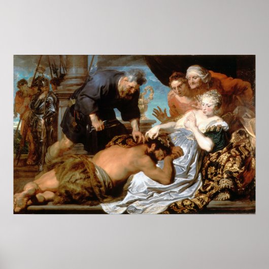 Van Dyck - Simson en Delila Poster (Voorkant)
