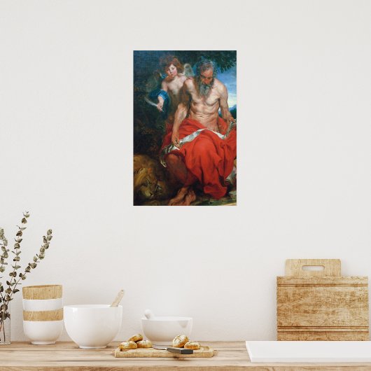 Van Dyck - Sint-Jerome Poster (Keuken)