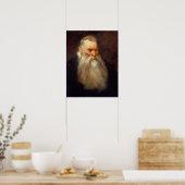 Van Dyck - Studie van het hoofd van een oude man m Poster (Keuken)