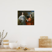 Van Dyck - Tangen van Chesterfield en jagen... Poster (Keuken)