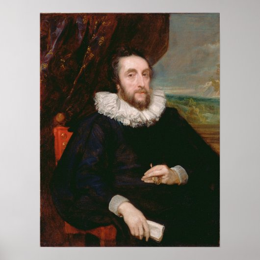 Van Dyck - Thomas Howard Second Earl of Arundel Poster (Voorkant)