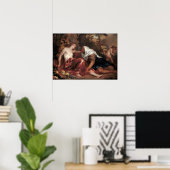 Van Dyck - Vertumnus en Pomona Poster (Thuiskantoor)