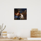 Van Dyck - Virgin, Kind met het Repiëren van Zinne Poster (Keuken)