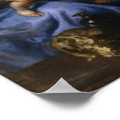 Van Dyck - Virgin, Kind met het Repiëren van Zinne Poster (Hoek)