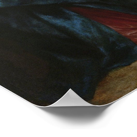 Van Dyck - visie van Blessed Hermann Joseph Poster (Hoek)