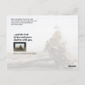 Van één achterhoofd briefkaart (Achterkant)