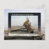 Van één achterhoofd briefkaart (Voorkant)