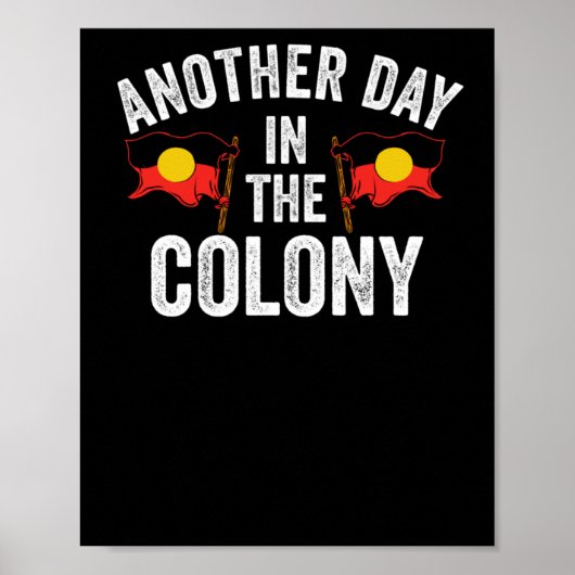 Van een andere dag in de kolonie - Australisch Poster (Voorkant)