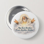 Van een andere moeder hemelse speld ronde button 7,6 cm (Voorkant /achterkant)