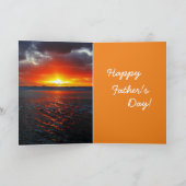 "VAN EEN DOCHTER AAN HAAR VADER" WENSKAART KAART (Binnen)