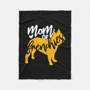 van een Franse buldog 1 Fleece Deken